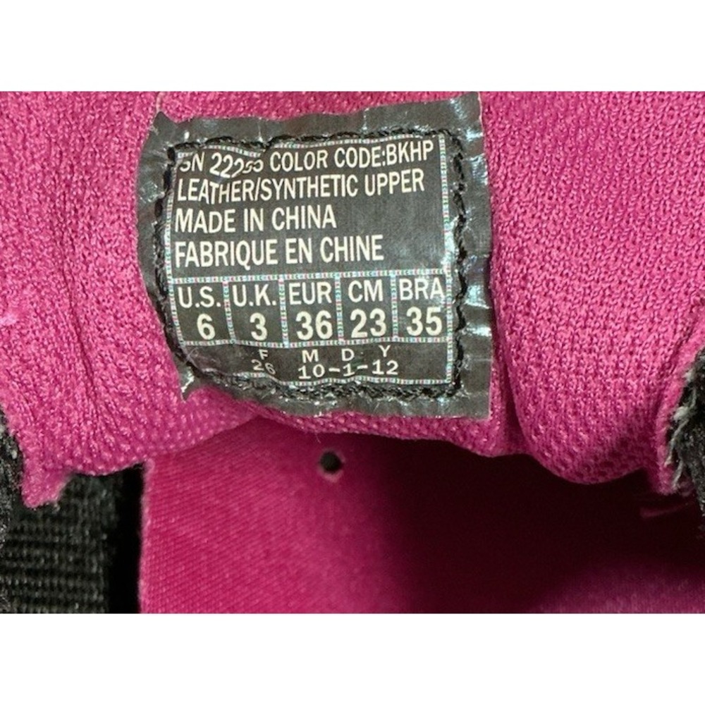 Skechers Womens Athletic Sneaker Shoes Black Pink Size 6 - Picture 9 of 10